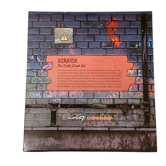 Super7 Scratch Teenage Mutant Ninja Turtles Series 6 Ultimates 7" - Picture 4 of 8